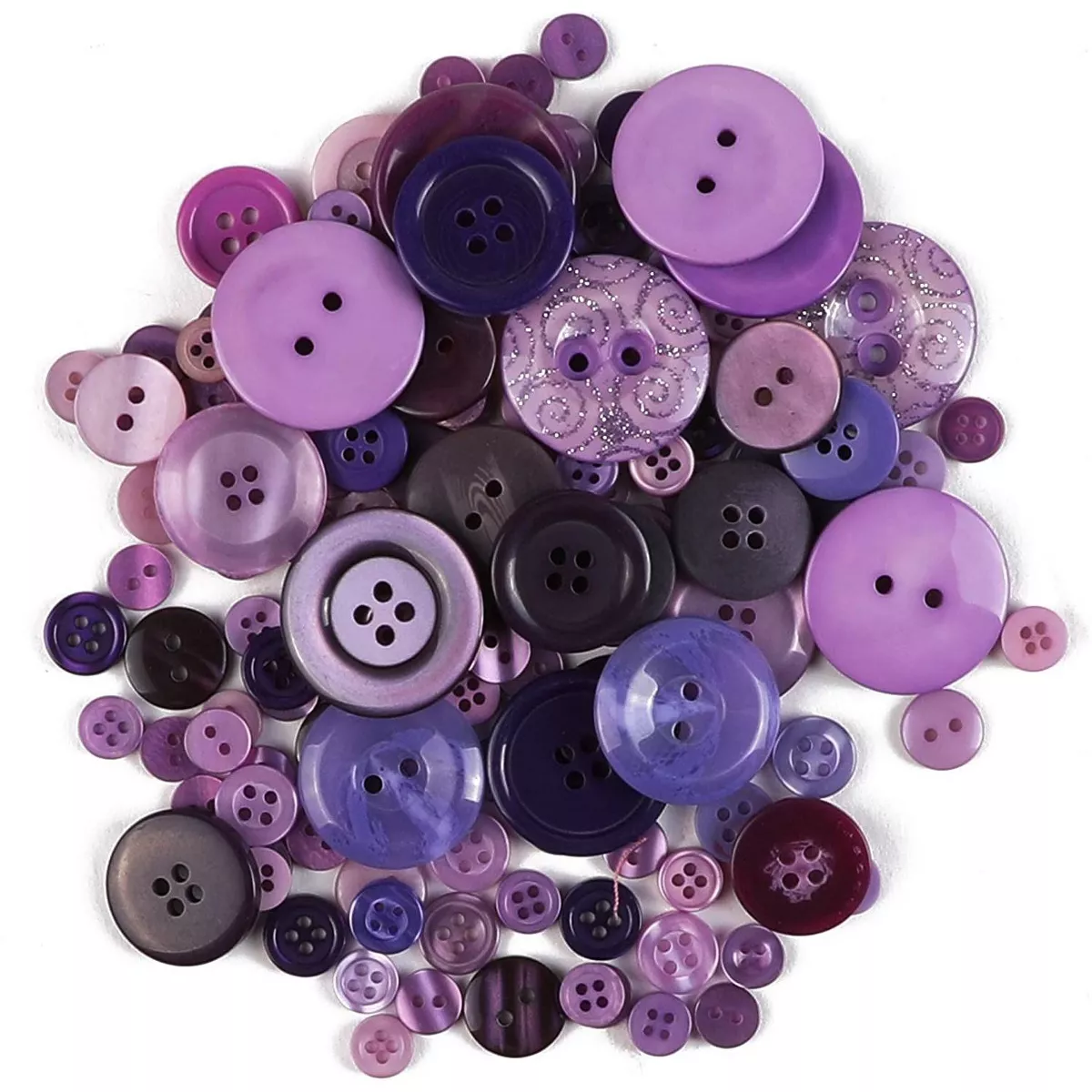 800 Pieces Round Rainbow Flatback Colorful Craft Resin Buttons 0.6-3cm with 4 Holes for DIY Crafts, Sewing and Scrapbooking