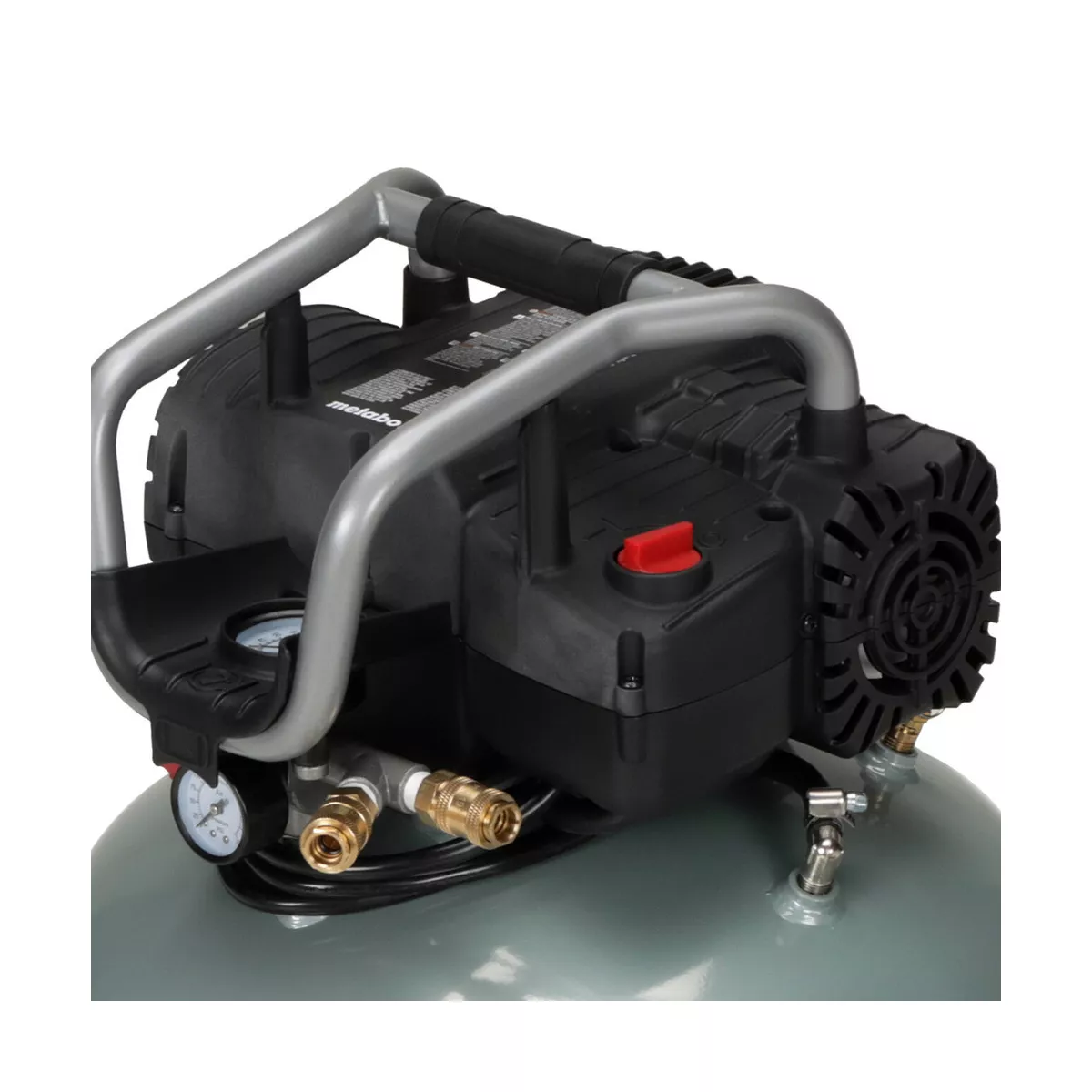 Metabo HPT EC710SM 1 HP 6 Gallon Oil-Free Pancake Air Compressor