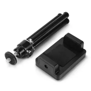 Insten Portable Mini Cell phone Tripod Holder for Smartphone Selfie Universal Galaxy S10+ S10 S10e Note 10 iPhone 11 12 Pro Max mini XS XR 8 7 Plus