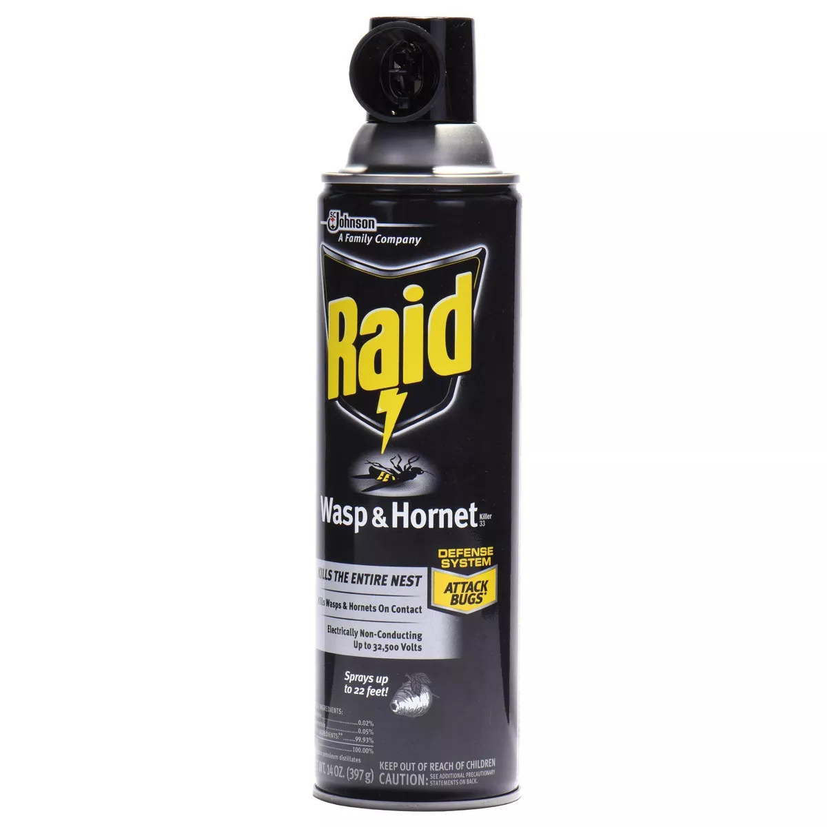 Raid Wasp & Hornet Killer 33 - 14oz/1ct