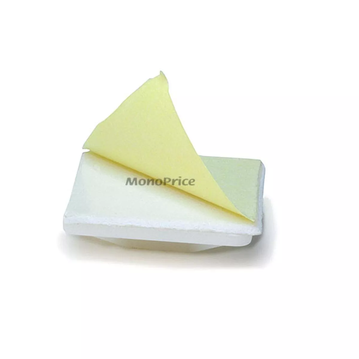 Monoprice Cable Tie Mounts - 25x25mm - White | 100 Pcs/Pack