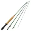 Redington 690-4 VICE 6 Line Weight 9 Foot 4 Piece Lightweight Carbon Fiber Fly Fishing Rod with Storage Carry Tube, Green