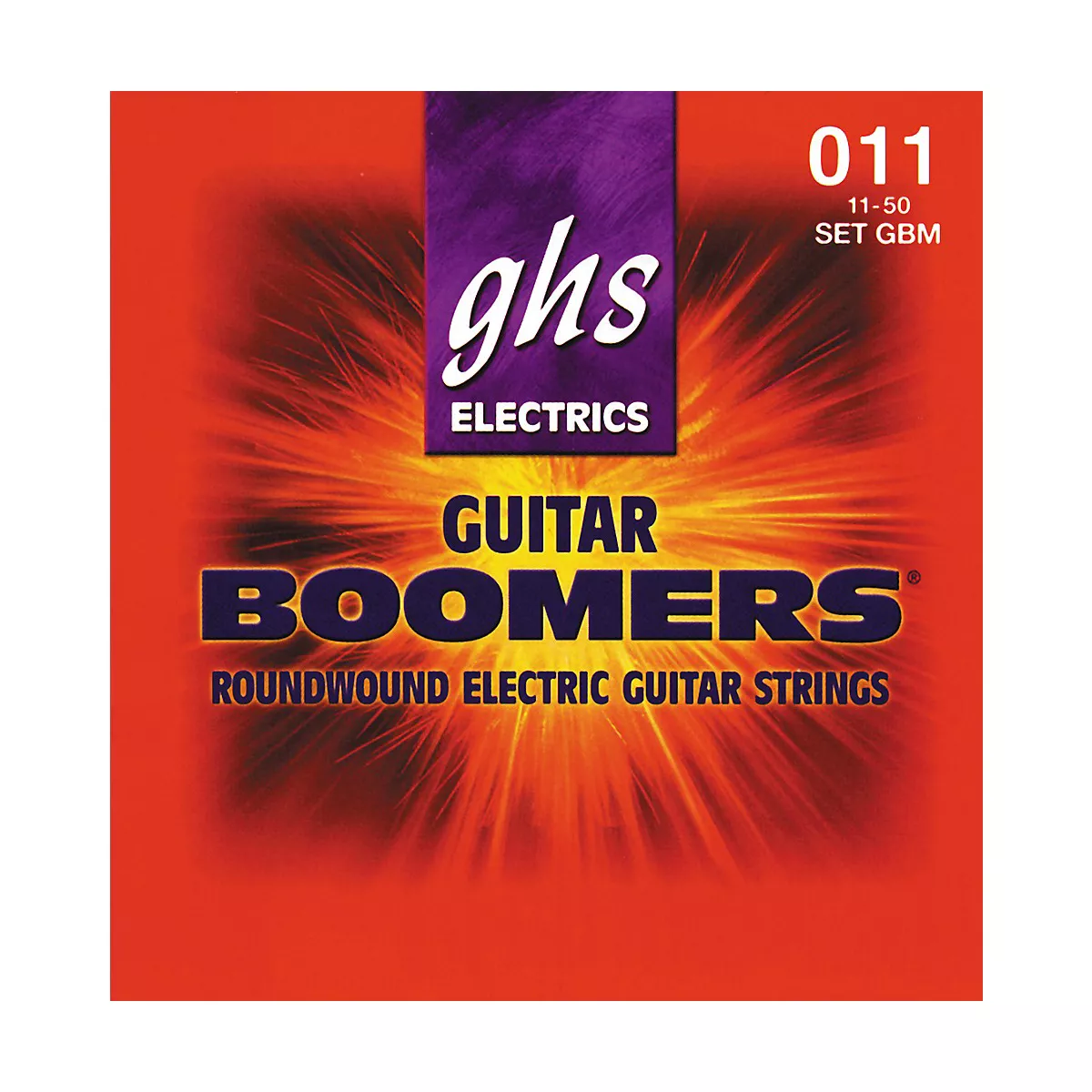 GHS GBM Boomers Medium Electric Guitar Strings