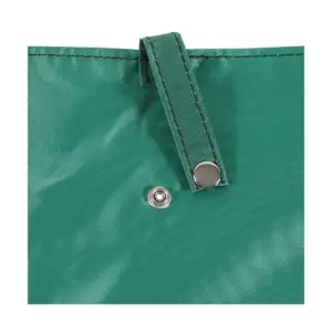 Sunnydaze Outdoor Lawn and Garden Weather-Resistant Heavy-Duty Polyester Utility Dump Cart Protective Liner - Green
