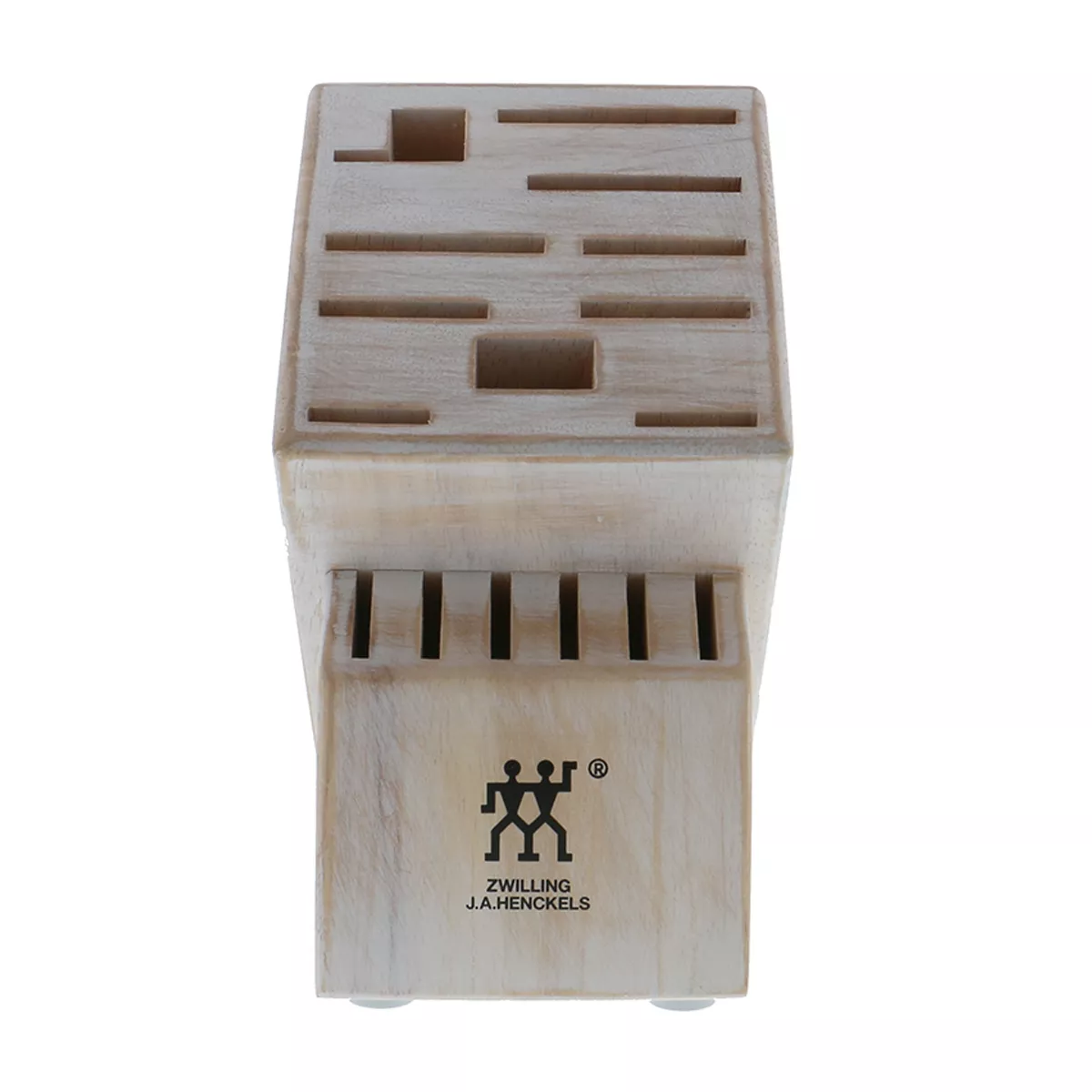 ZWILLING TWIN 16-slot Knife Block - Rustic White