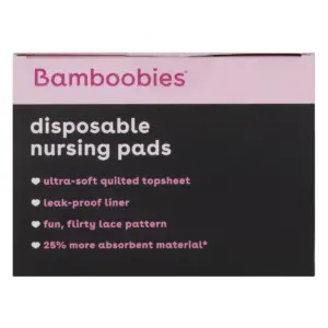 Bamboobies Disposable Nursing Pads - 120ct