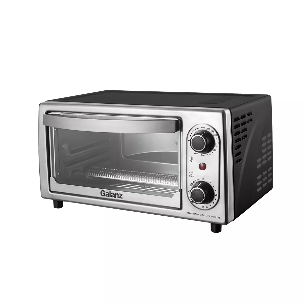 Galanz 4 Slice Toaster Oven - Stainless Steel KWS1010J-V7YE