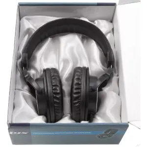 LyxPro HAS-10 Closed Back Over Ear Professional Studio Monitor And Mixing Headphones, Music Listening, Lightweight And Flexible