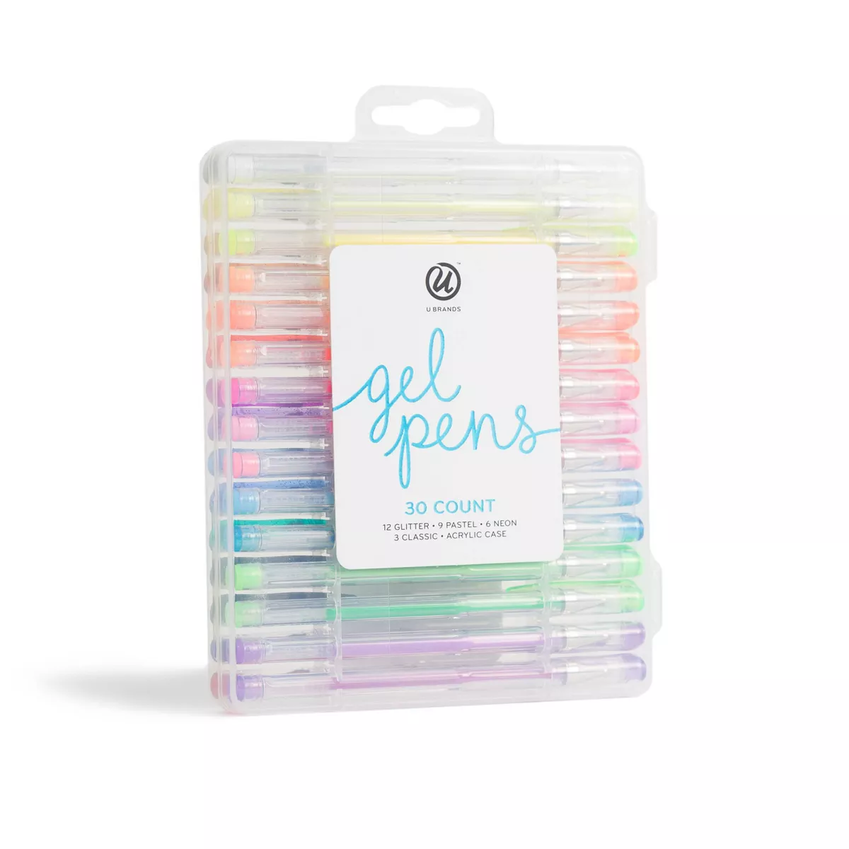 30ct Gel Pens in Case - U Brands