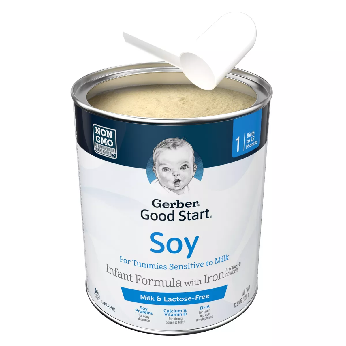 Gerber Good Start Stage 1 Soy Non-GMO Powder Infant Formula - 12.9oz