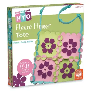 MindWare Fleece Flower Crafts: Set Of 3 - Creative Activities
