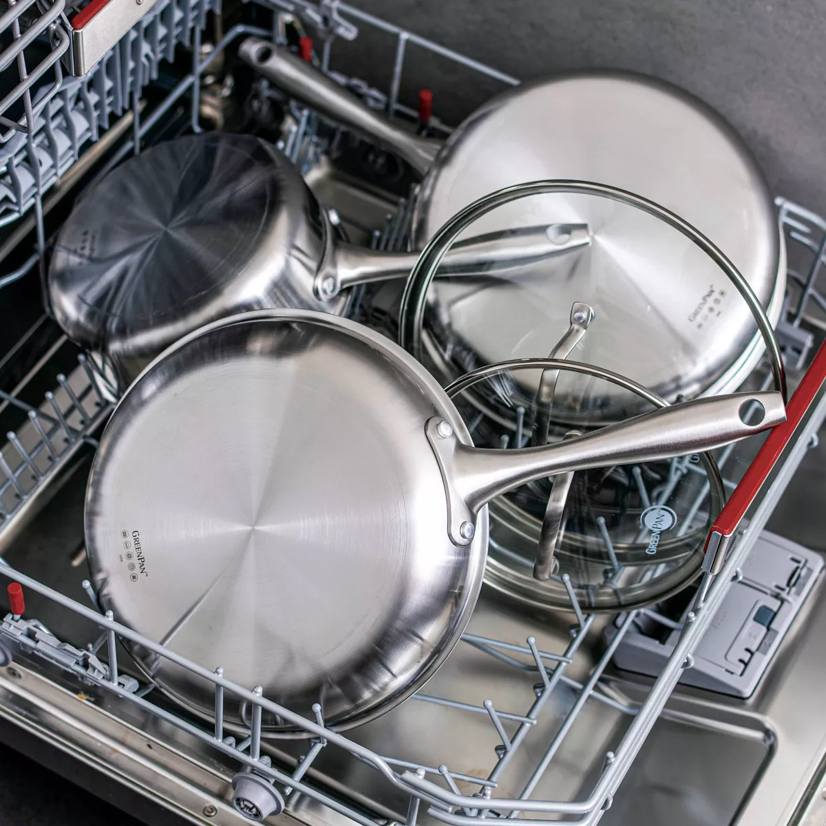 GreenPan Greenwich 10pc Stainless Steel Cookware Set