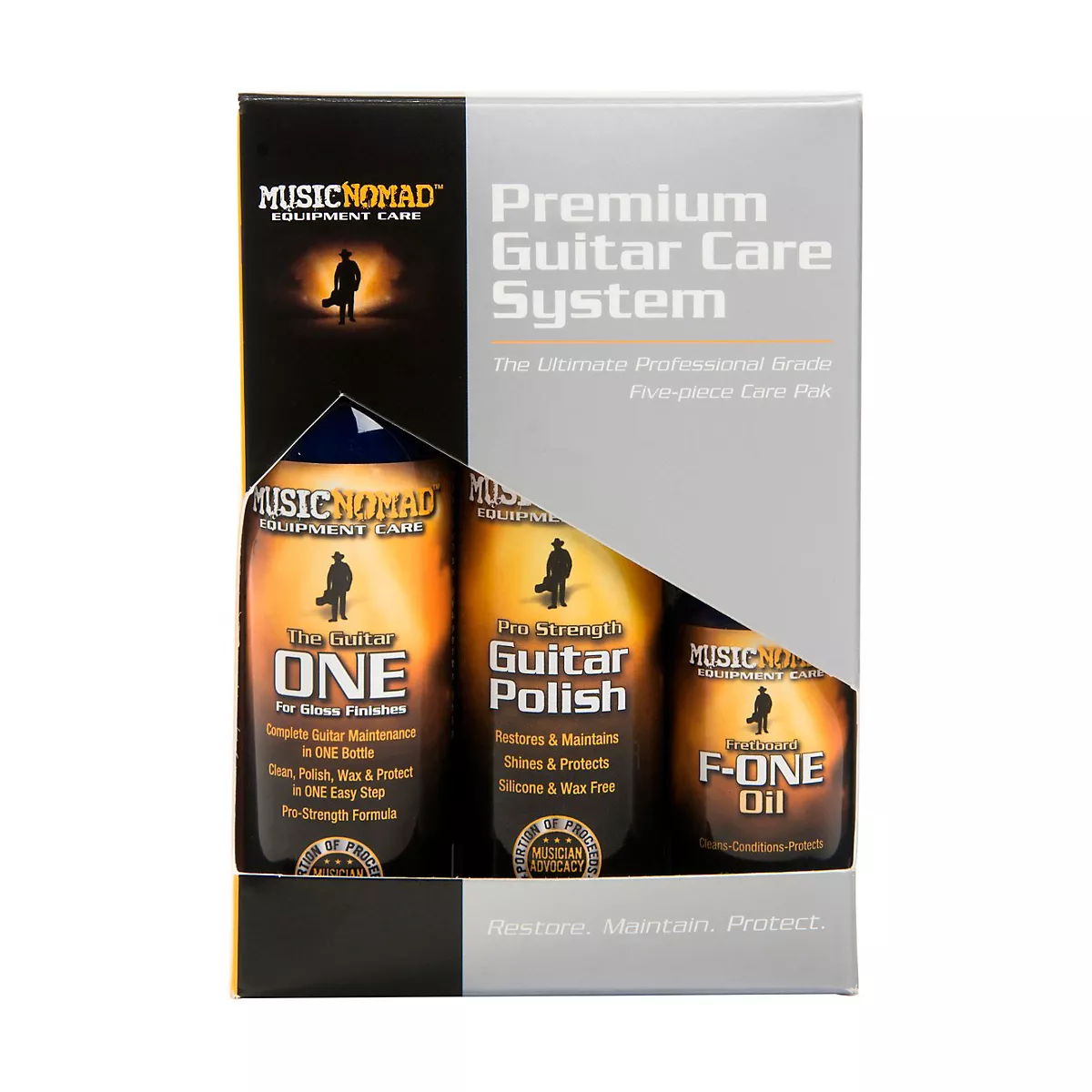 Music Nomad The Ultimate Professional Grade 5-Piece Guitar Care Pack