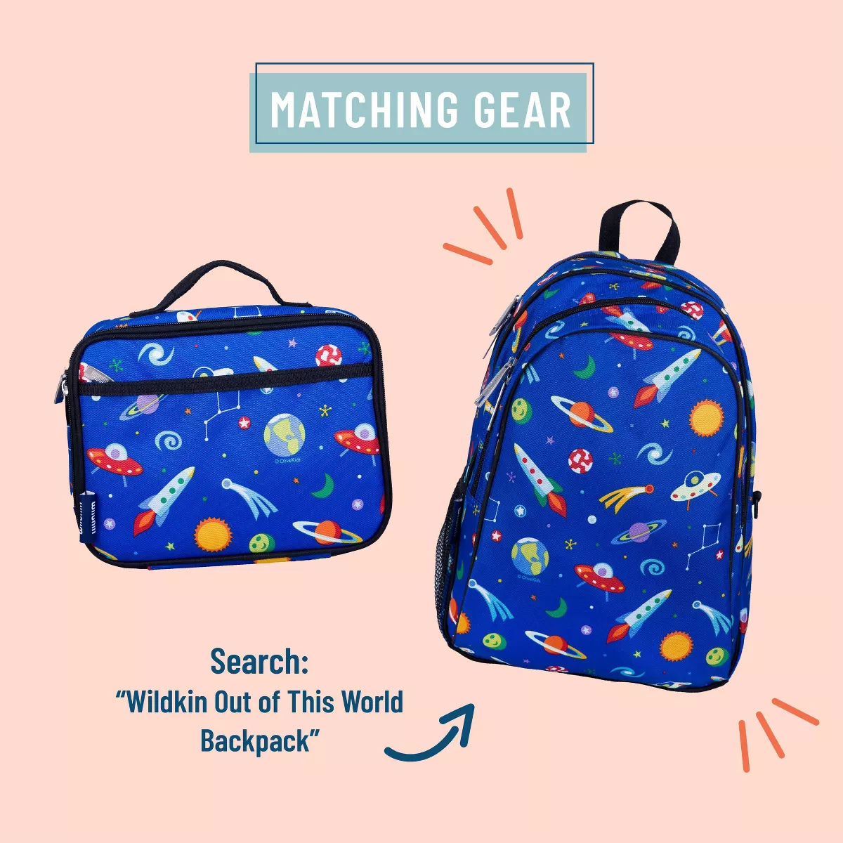 Wildkin Olive Kids' Out of This World Lunch Box