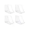 mDesign Canned Food Dispenser Kitchen Storage Organizer Bin, 4 Pack - Clear