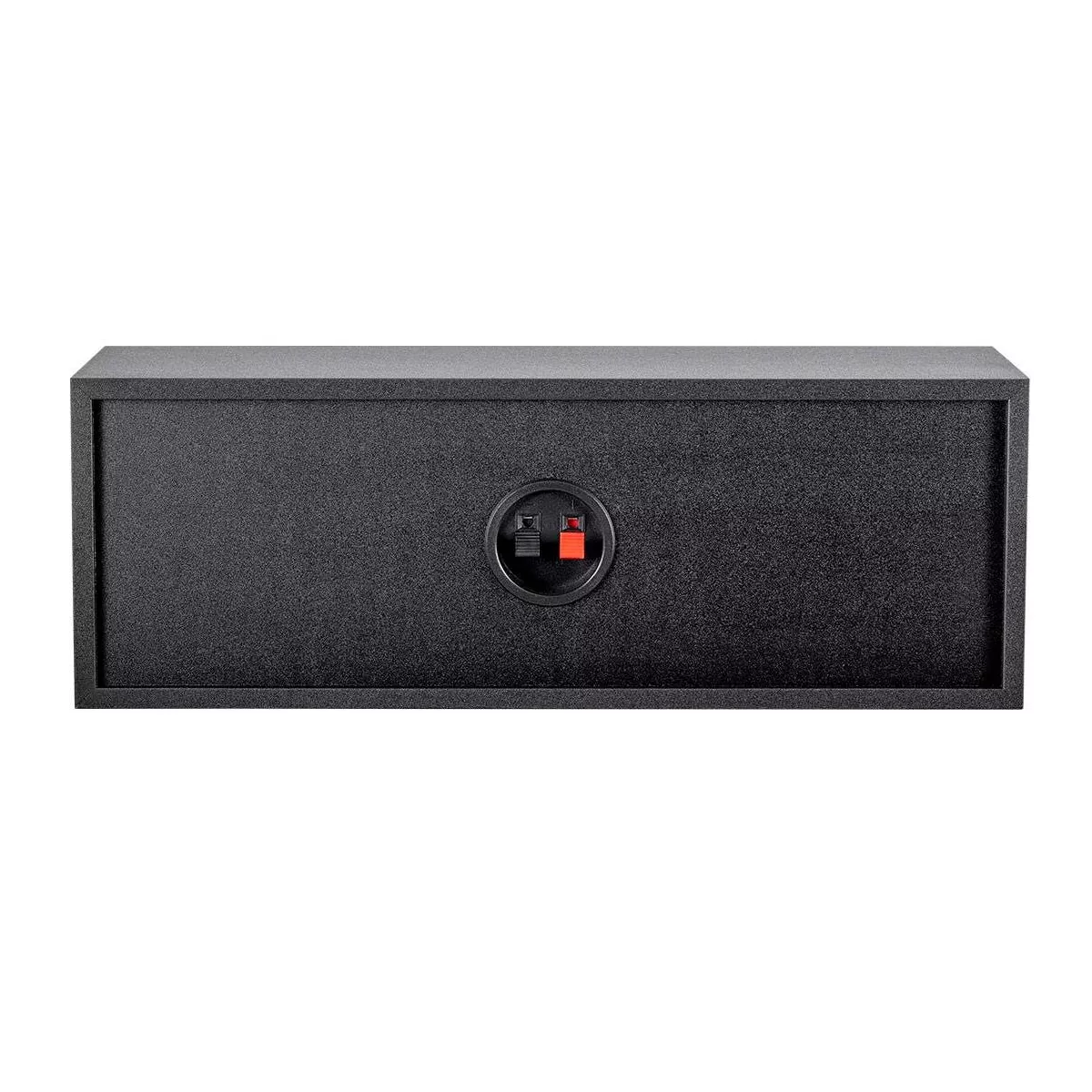 Monoprice MP-C65RT Center Channel Speaker - Black With Dual 4.5 Woofers, Ribbon Tweeter, Compact Design