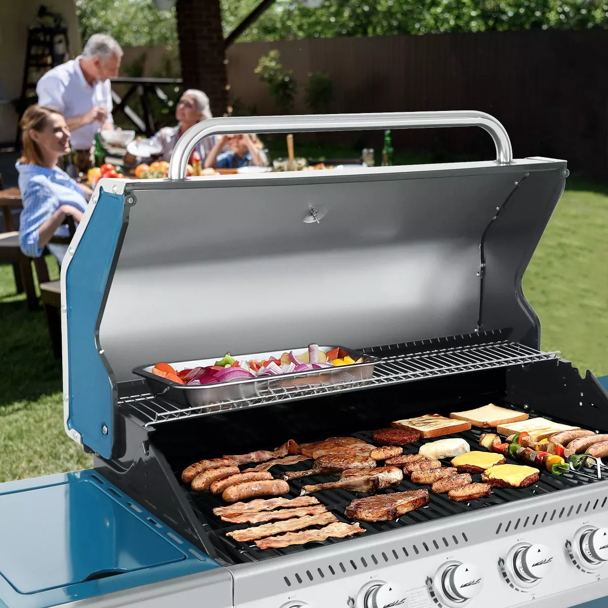 Royal Gourmet 6-Burner Gas Grill GA6402B Blue