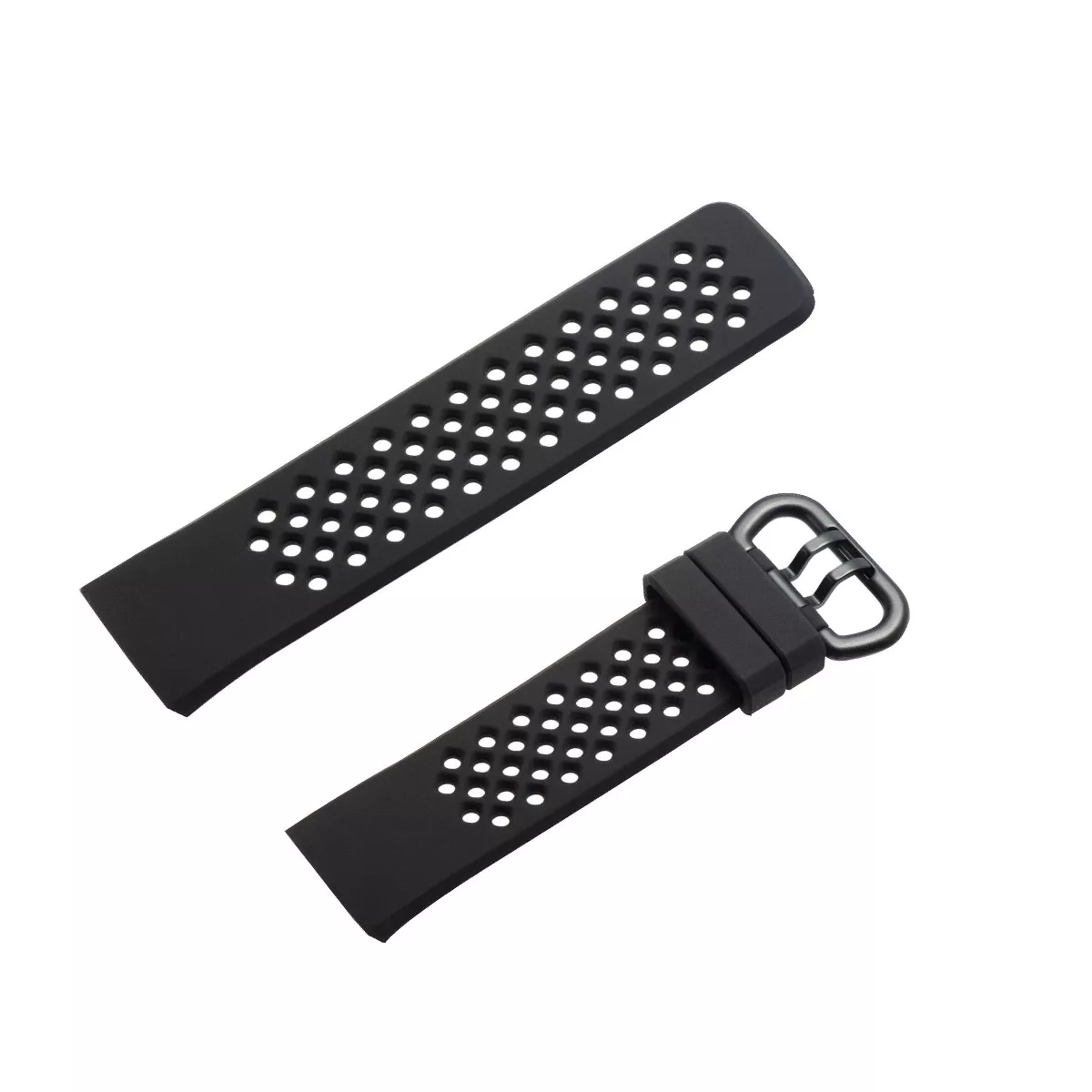 Insten Soft TPU Rubber Replacement Band For Fitbit Charge 4 & Charge 3, Black