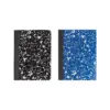 Staples Mini Composition Notebook 4.5" x 3.25" College Ruled 80 Sh. Asst 2/PK 658961