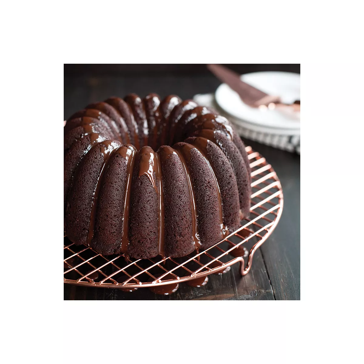 Nordic Ware Round Copper Cooling & Serving Grid