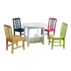 5pc Kids' Lindsey Round Table Set - ioHOMES