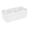 Simplify 6pk Multiple Sizes Organizing Set White