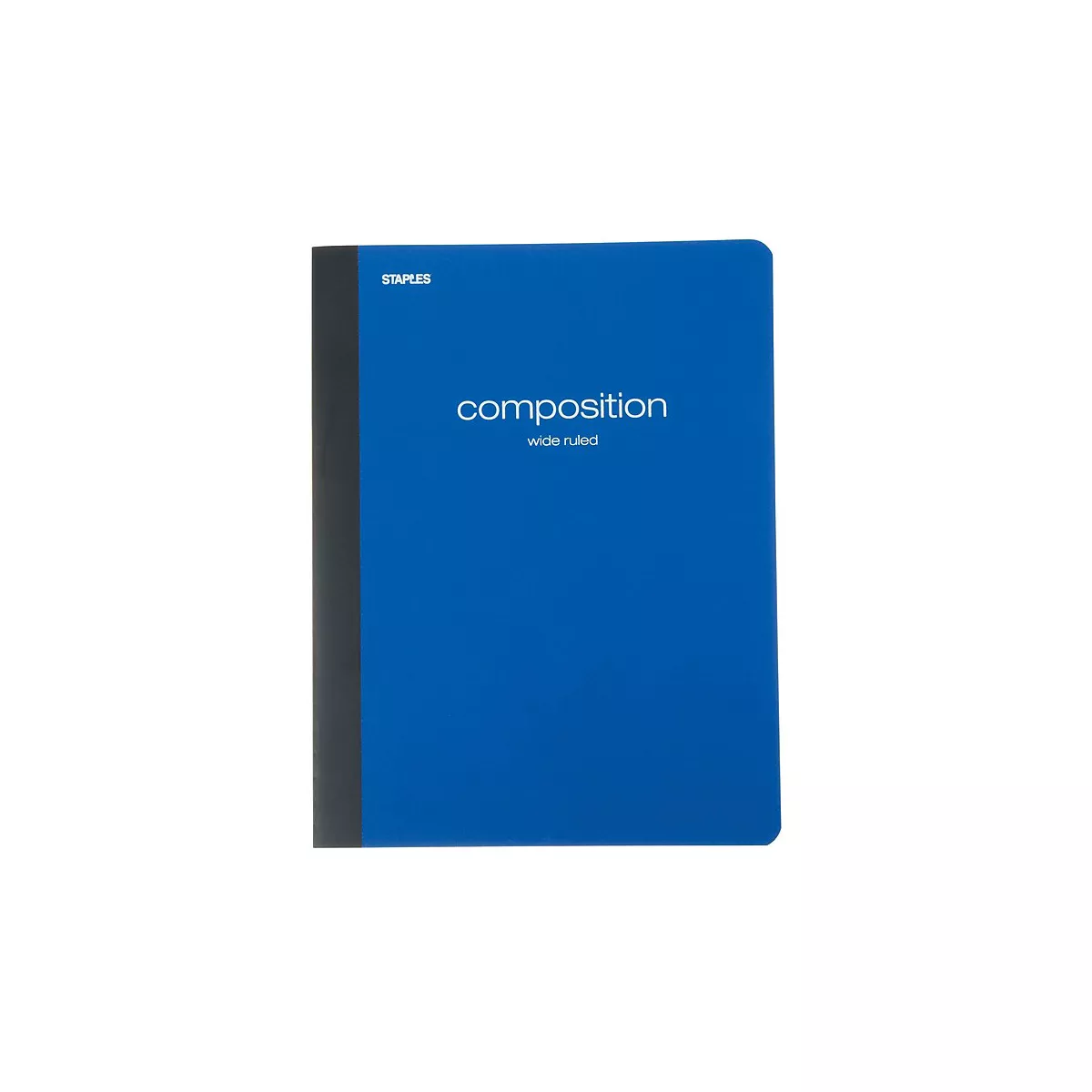Staples Poly Composition Notebook 9.75" x 7.5" Wide Rule 70 Sh. Assorted 421175