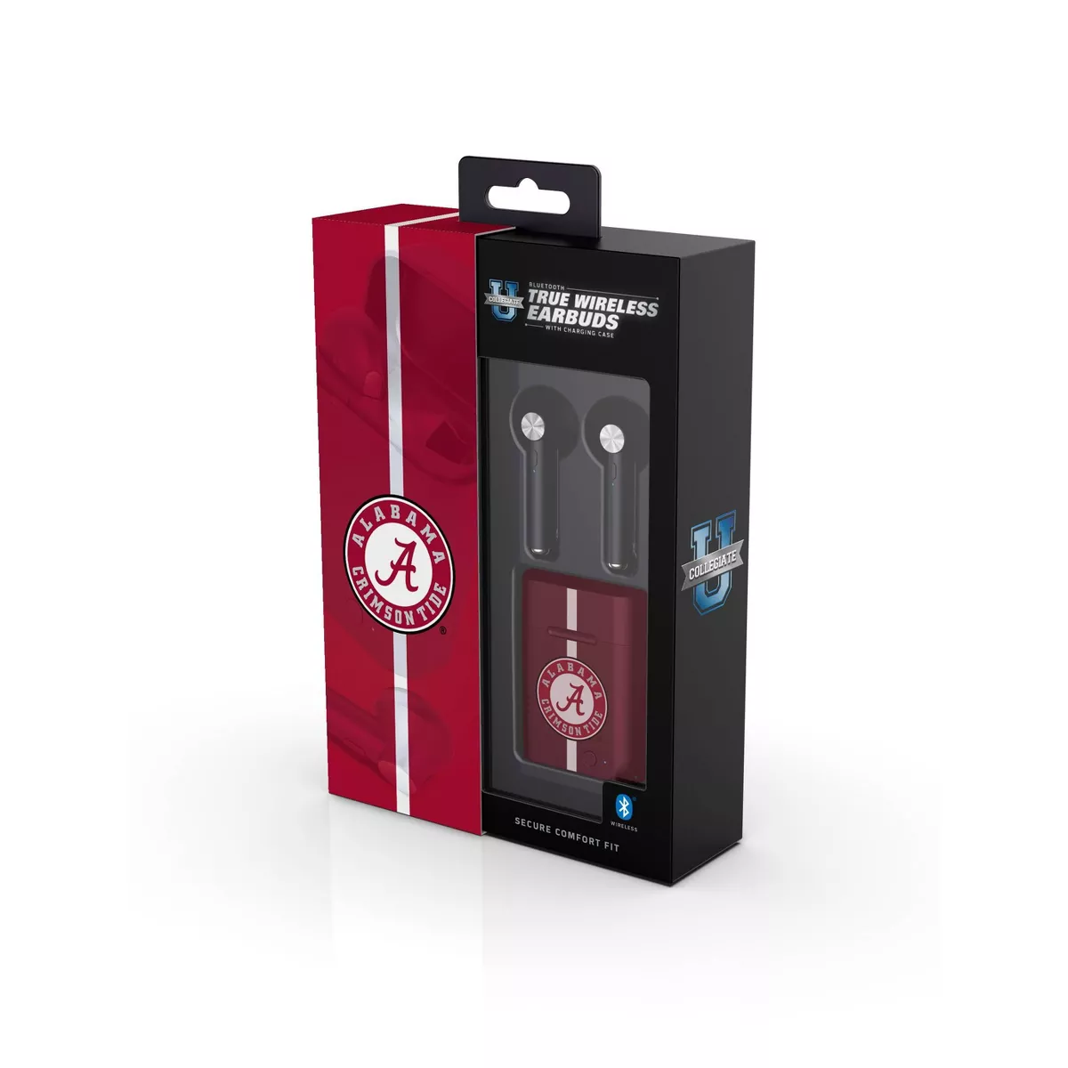 NCAA Alabama Crimson Tide True Wireless Bluetooth Stem Earbuds