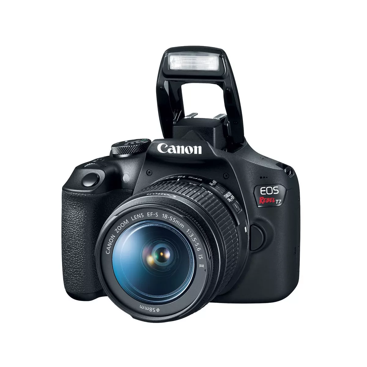 Canon EOS REBEL T7 EF18-55mm + EF 75-300mm Double Zoom KIT