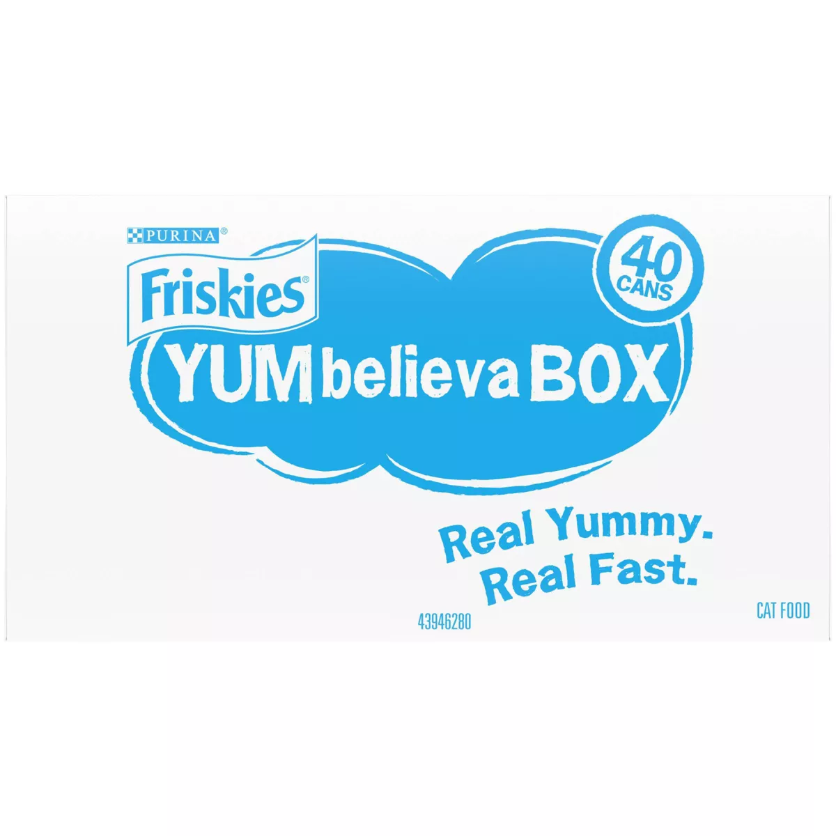 Friskies Yum Believa-Box Stoppable Indoor Adventures Wet Cat Food Variety Pack - 5.5oz/40ct
