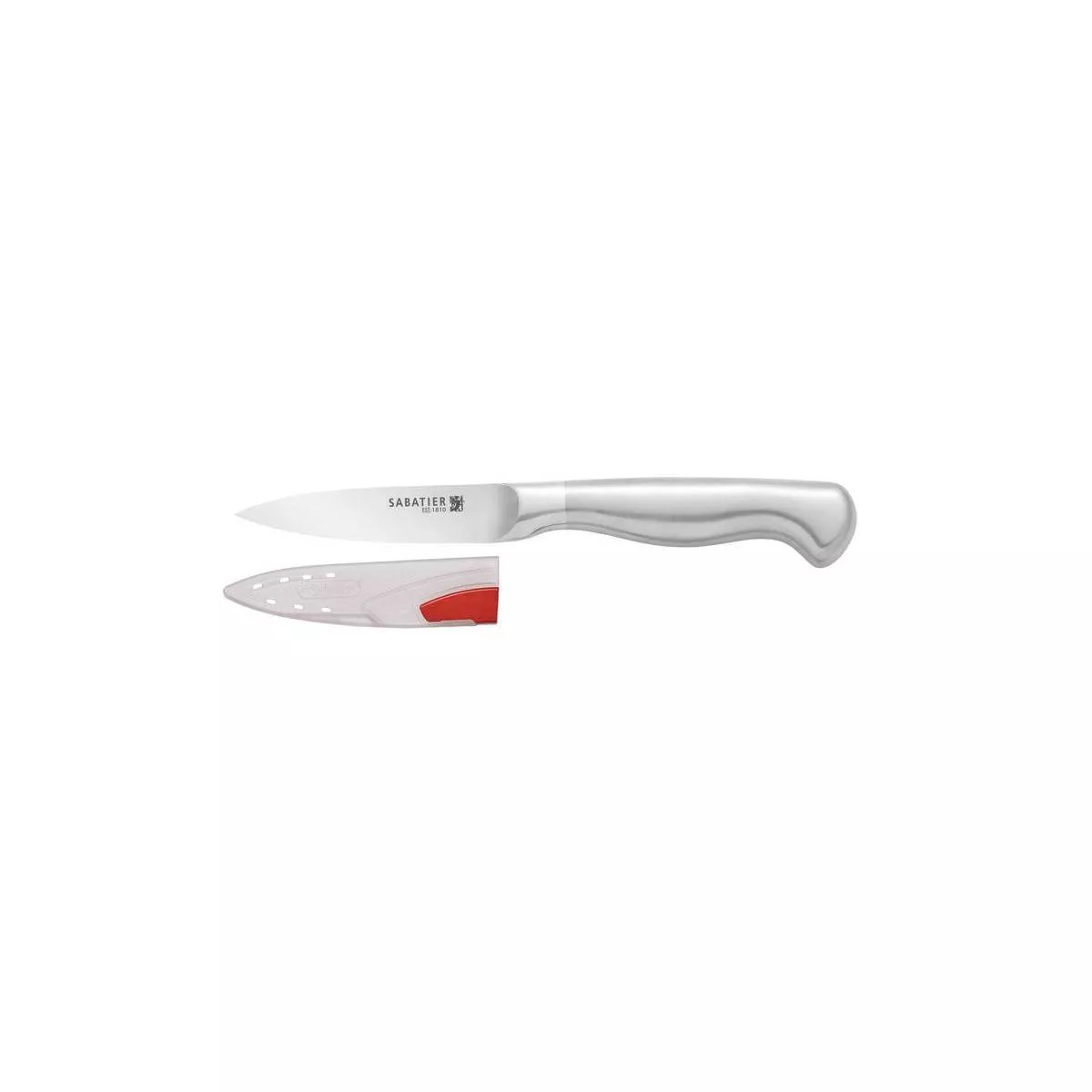 Sabatier Stainless Steel Edgekeeper Parer Knife with Sleeve