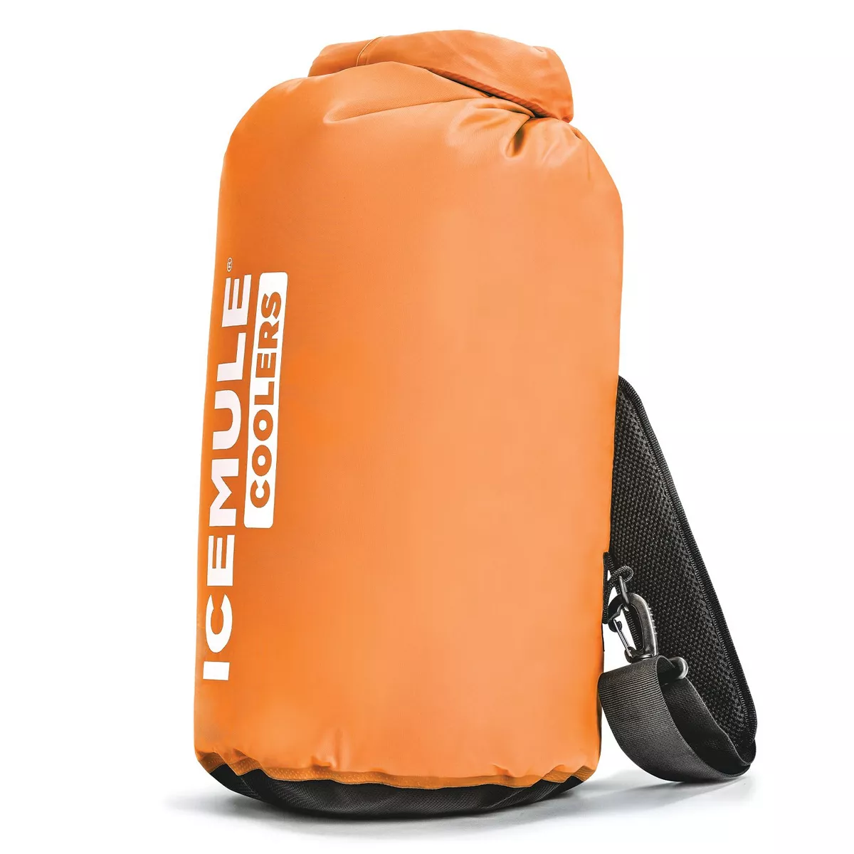 IceMule 1005 Classic Collapsible Portable Soft Sided Roll Top 15 Liter 12 Can Lightweight Insulated Waterproof Leak Proof Backpack Cooler Sling Bag