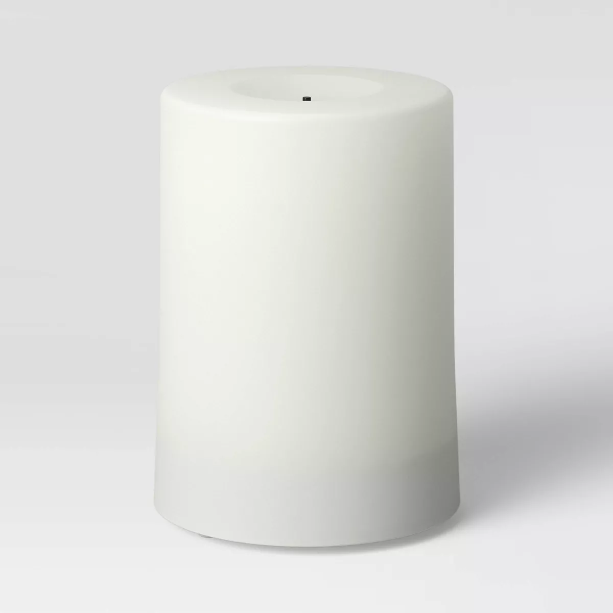 2pk Resin Outdoor Flickering Flameless LED Candles White - Room Essentials™