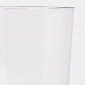 Solid Bathroom Wastebasket Clear - Room Essentials™