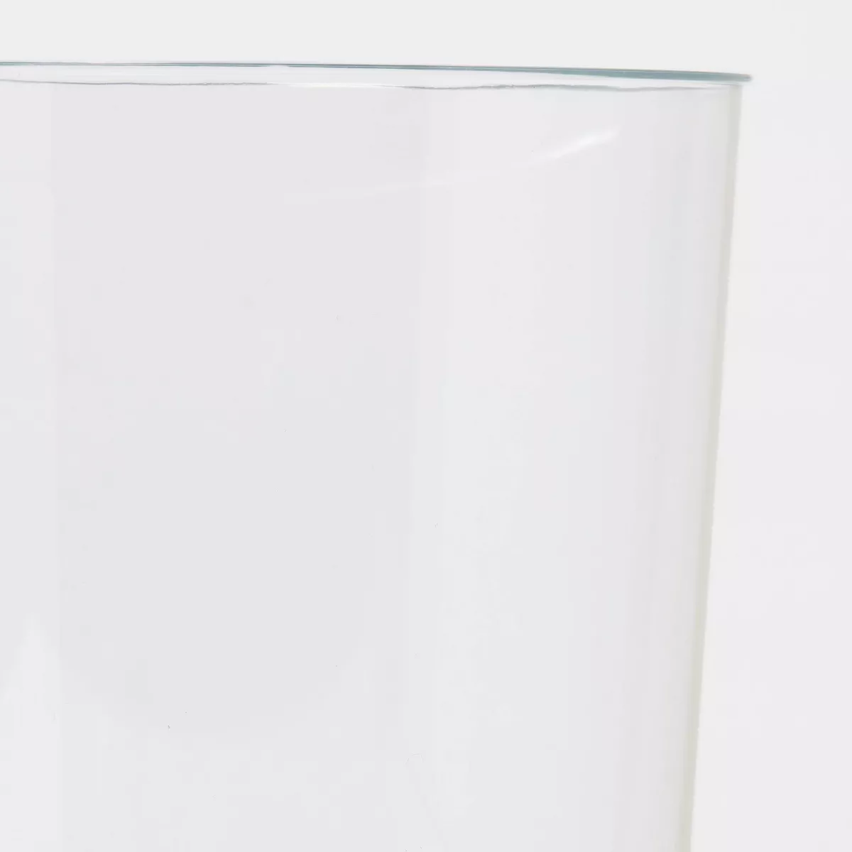 Solid Bathroom Wastebasket Clear - Room Essentials™