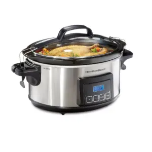 Hamilton Beach 6qt Programmable Cooker - Silver