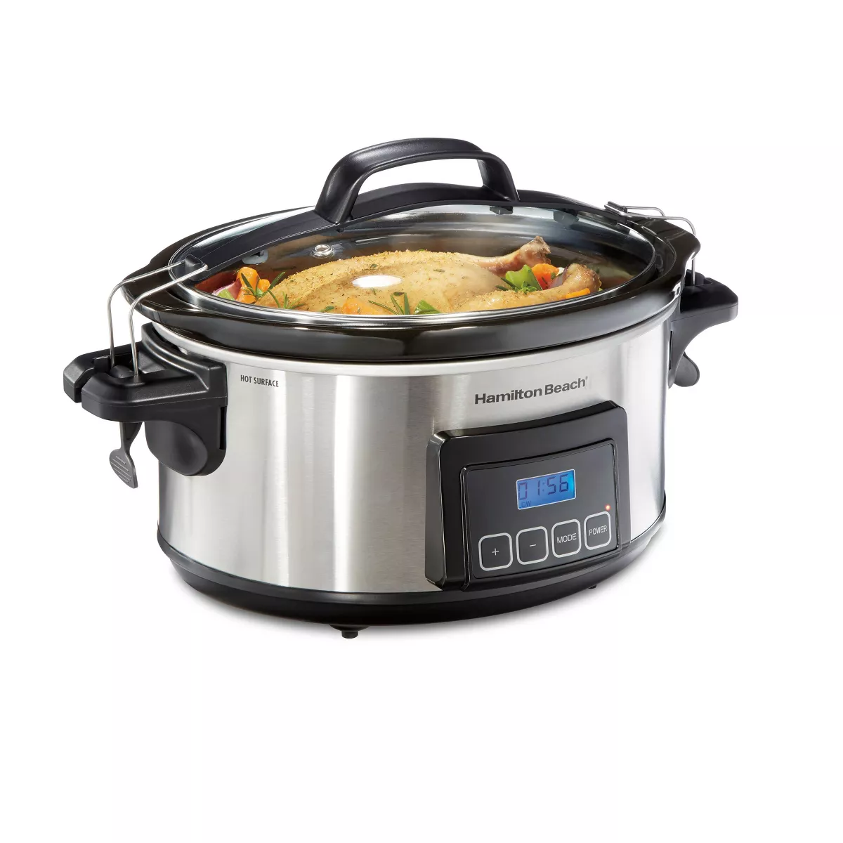 Hamilton Beach 6qt Programmable Cooker - Silver