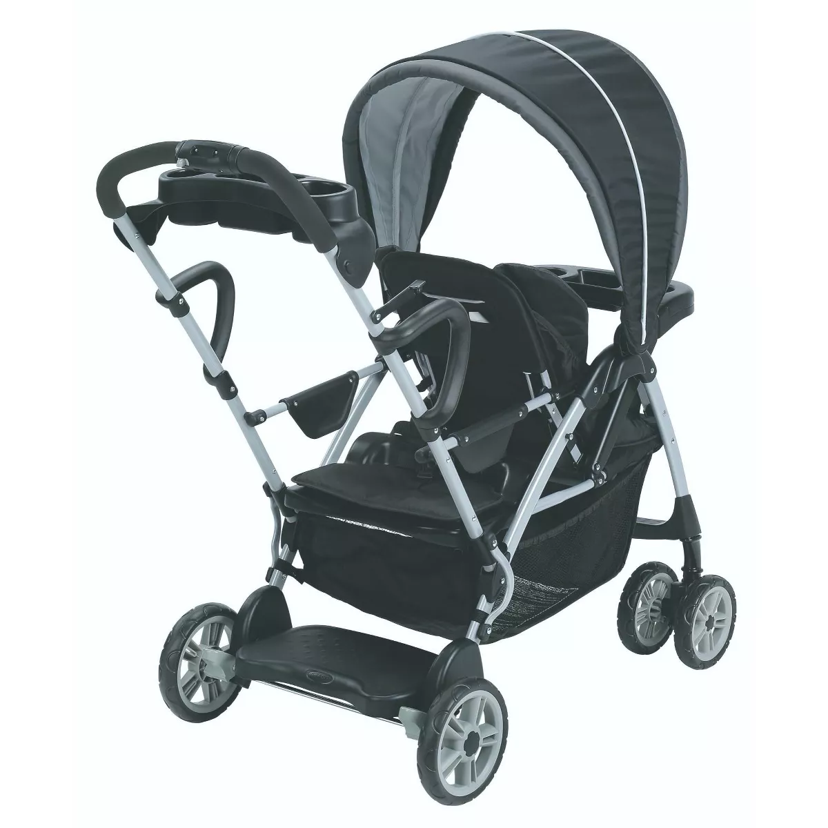 Graco Roomfor2 Click Connect Stand and Ride Stroller - Gotham