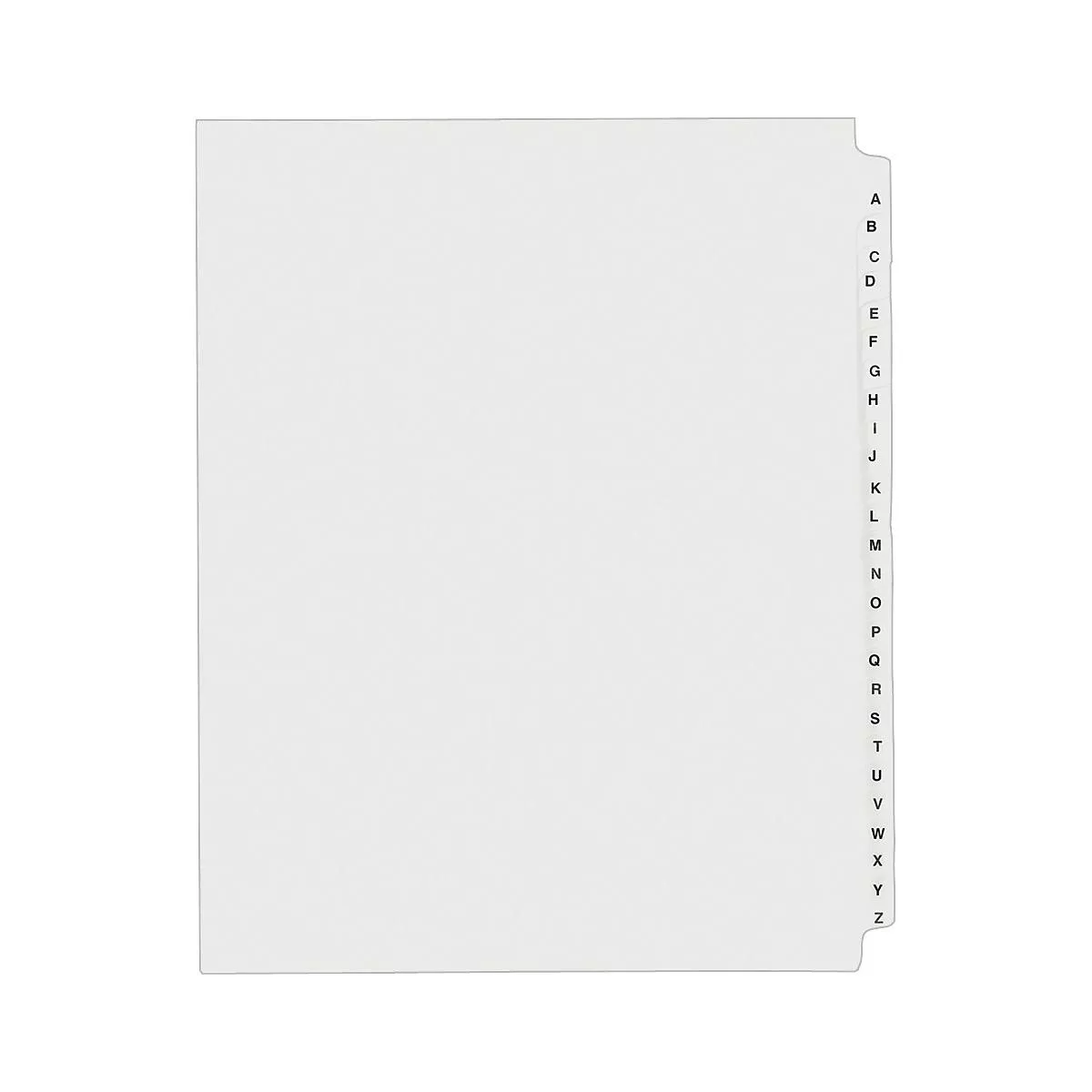 Avery Collated Legal Exhibit Divider Sets - Style Letter Size Side Tab 806589