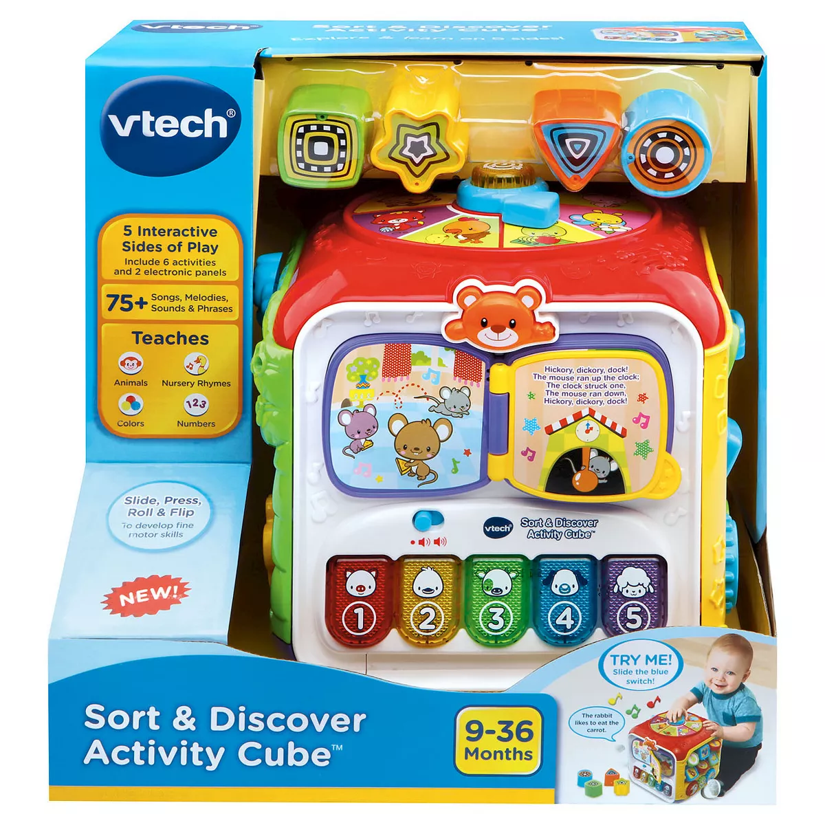 VTech Sort and Discover Activity Cube