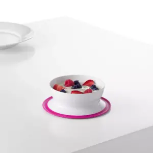 OXO TOT Stick & Stay Bowl - Pink