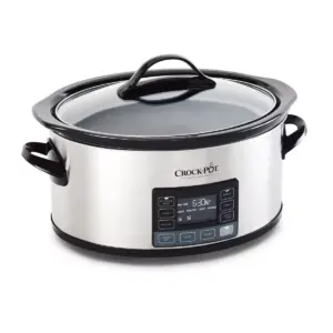 Crock Pot 6qt My Time Slow Cooker - Silver