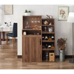 Segre Rustic Baker's Rack Walnut - miBasics