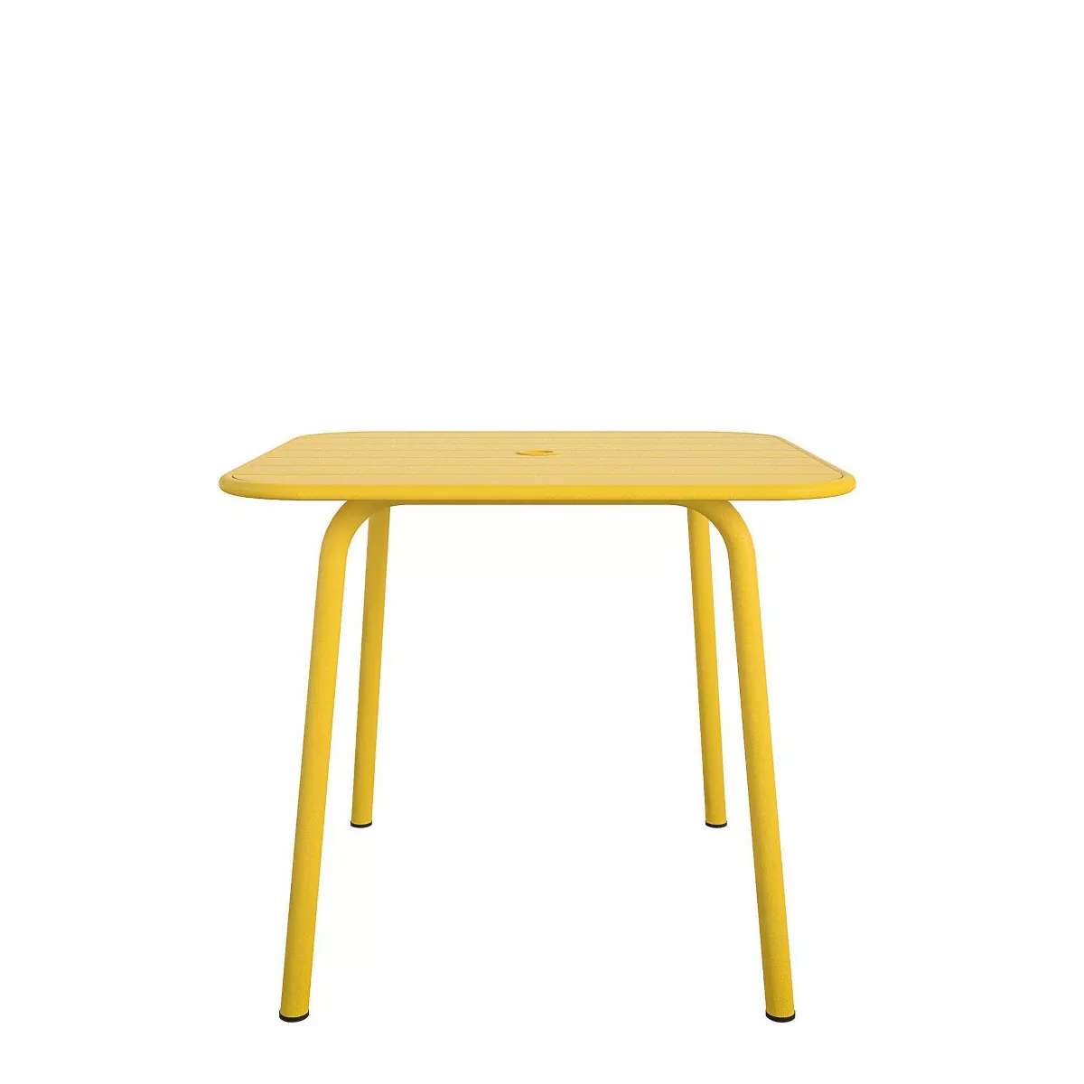 June Square Patio Dining Table - Yellow - Novogratz