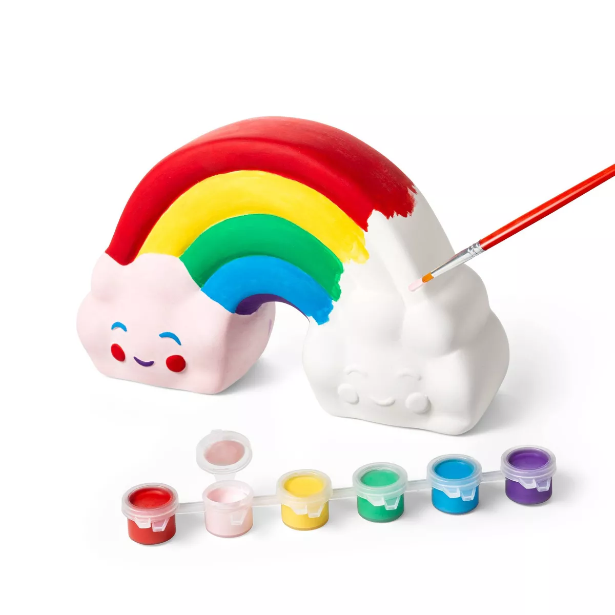 Paint-Your-Own Ceramic Rainbow Kit - Mondo Llama™