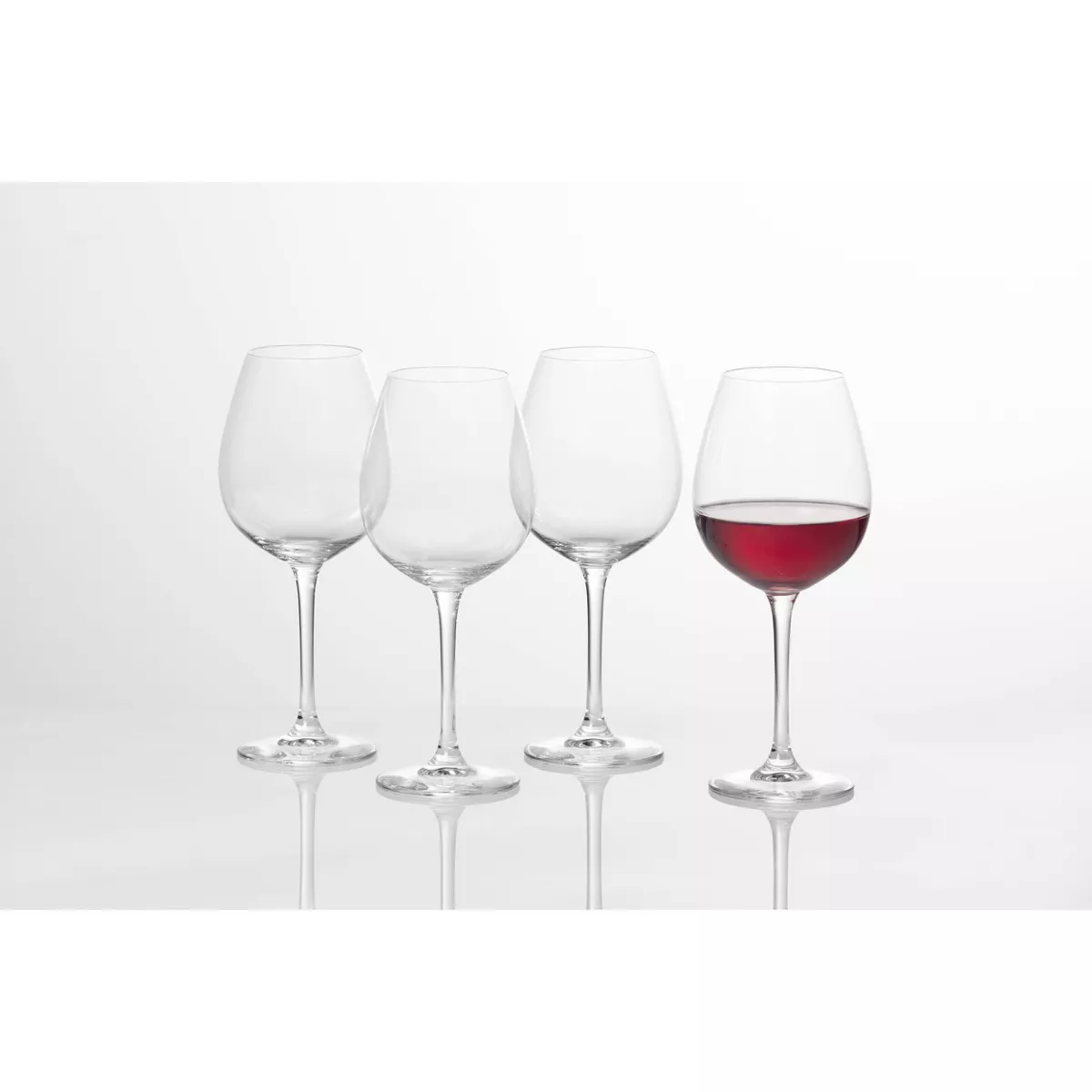 20.7oz 4pk Crystal Red Wine Glasses - Threshold™