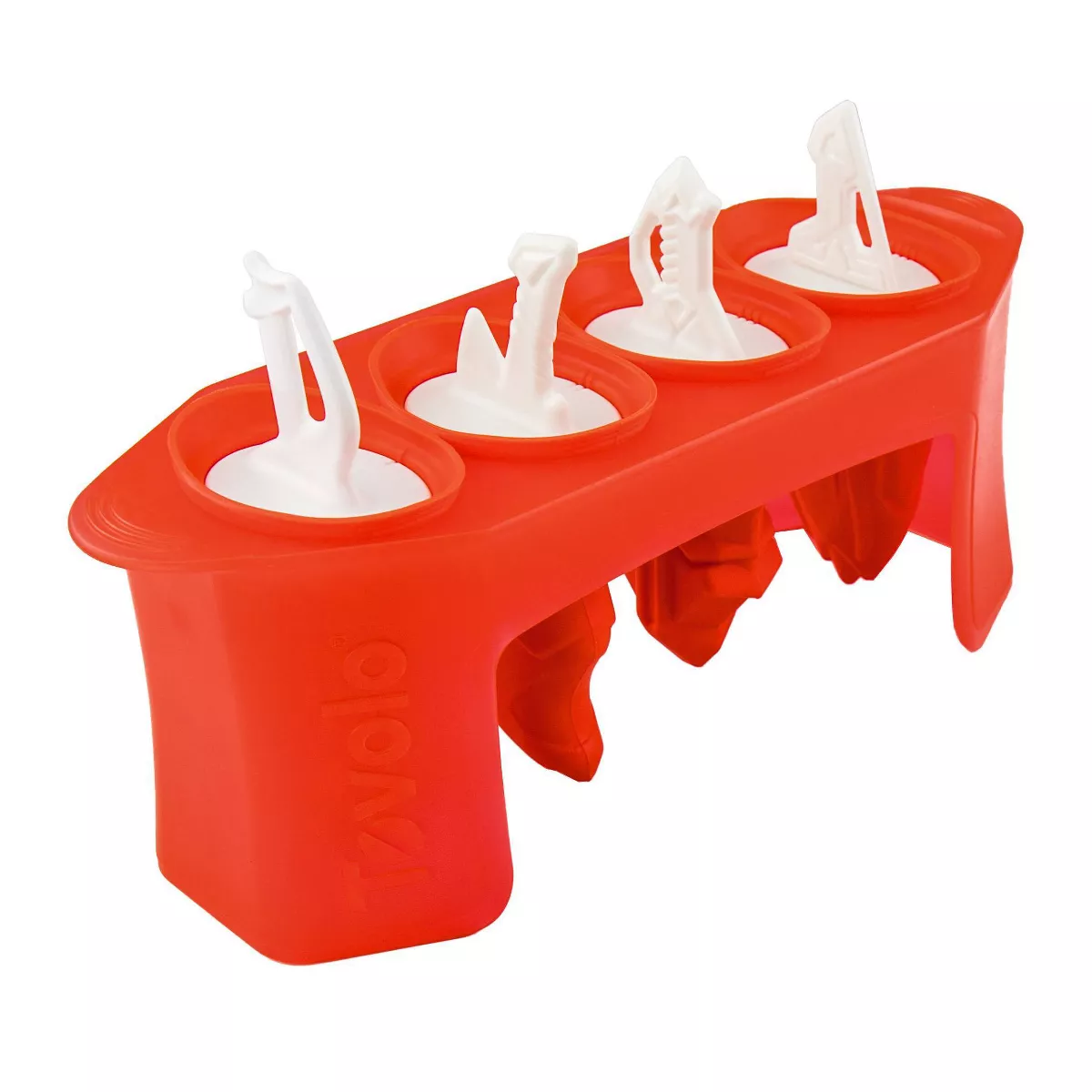 Tovolo Sword Pop Molds (Set of 4) Candy Apple Red