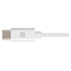 Monoprice Apple MFi Certified Lightning to USB Type-C and Sync Cable - 3 Feet - White | Compatible with iPod, iPhone, iPad with Lightning Connector
