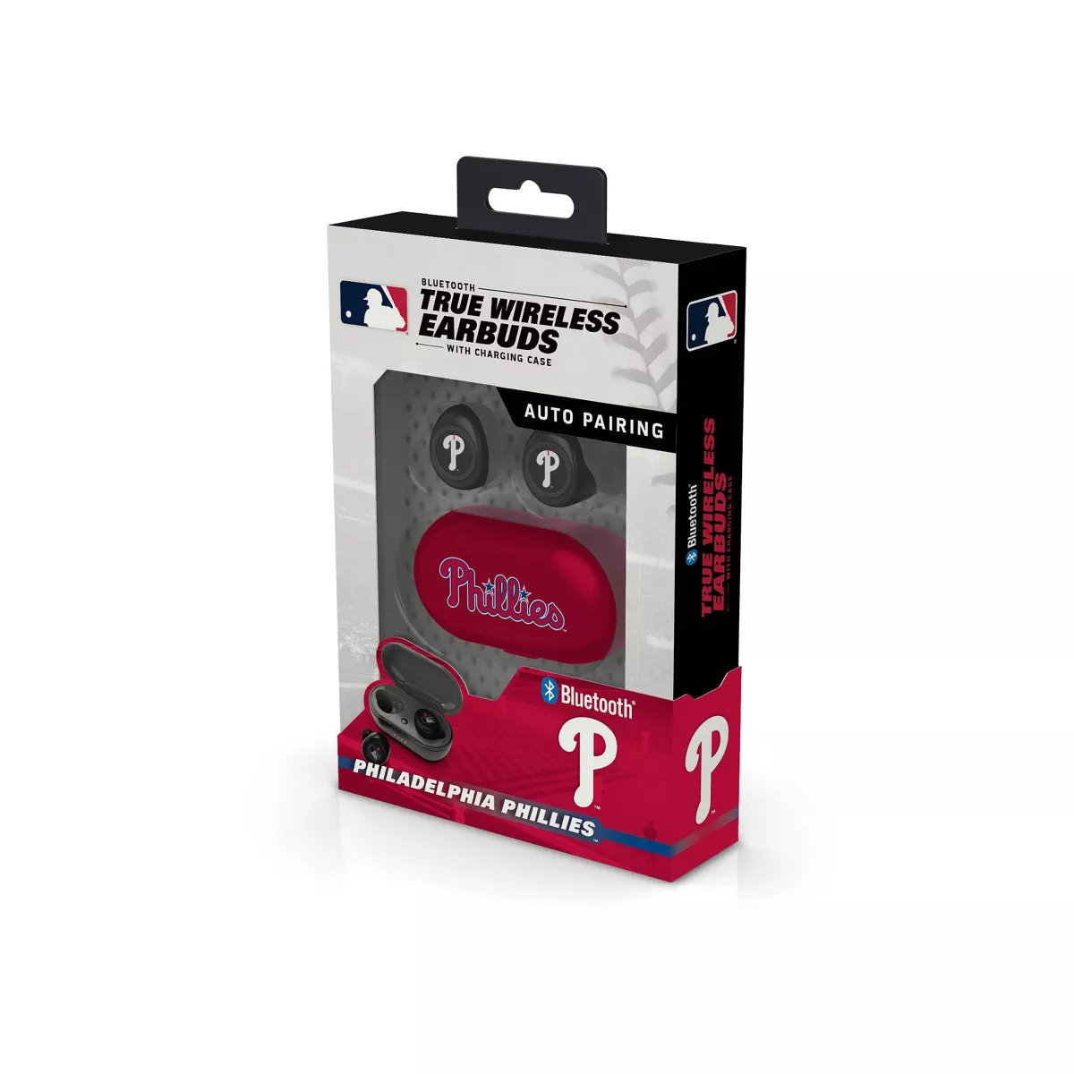 MLB Philadelphia Phillies True Wireless Earbuds