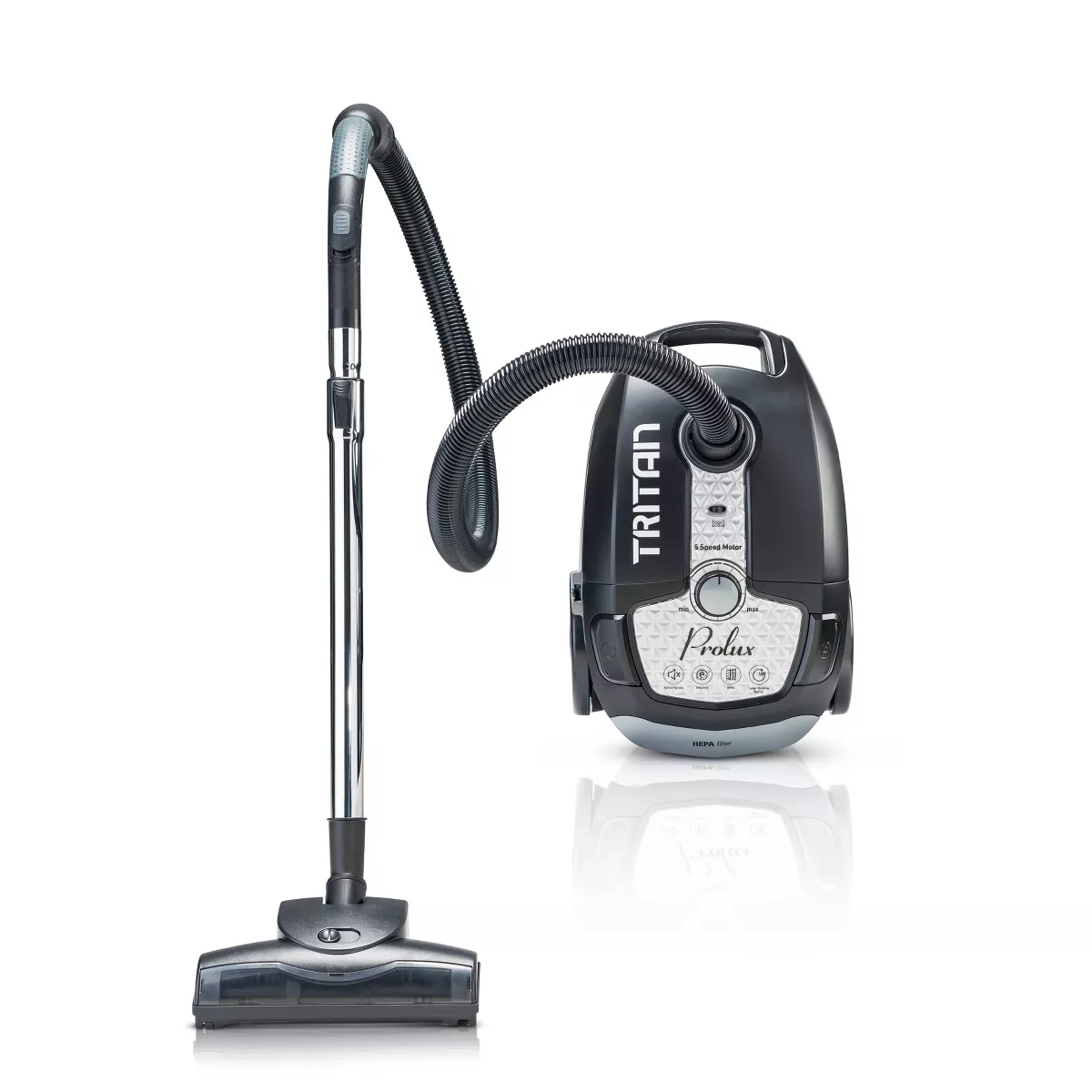 Prolux Tritan Hard Floor Canister Vacuum - Black